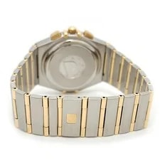 Omega Constellation Chronograph 1242.10 Yellow Gold Stainless Steel 37mm #TSW897 3