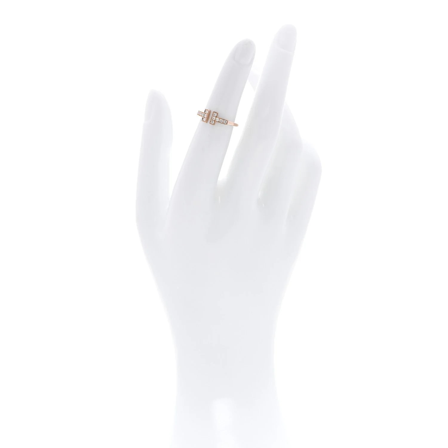 18K Rose Gold T Wire 47 4 2