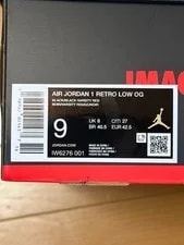 9.0US Air Jordan 1 Retro Low OG 3