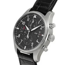 IWC Pilot IW377701 43mm Stainless Steel Black #WW2612 2