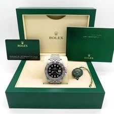 Rolex 126710GRNR GMT Master II on Jubilee 2