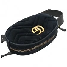 Auth Gucci GG Marmont Quilted Body Waist gu7853ns 3