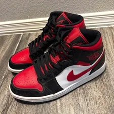 Jordan Air 1 Mid ’S Mid Top Lace Up Basketball 4