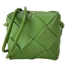 Bottega Veneta — Bottega Veneta Mini Cassette Camera Avocado — Handbag — deal