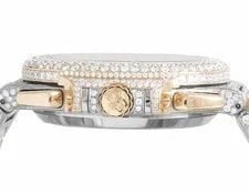 18k Rose Gold/Steel Patek Philippe Nautilus 5980/1AR-001 Diamond 32Ct 4