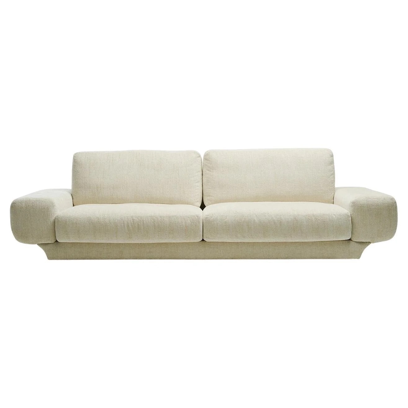 Milo 3-Seater Ivory Sofa — Furniture — resale