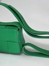 Bottega Veneta Mini Cassette Crossbody Parakeet 4
