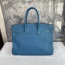 Hermès Birkin 35 Jean PHW – N Stamp 2010 2