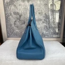 Hermès Birkin 35 Jean PHW – N Stamp 2010 3