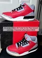 Air Jordan — Air Jordan 3 Retro SE in the Colorway Preowned With the Box 9 — Sneaker — resale
