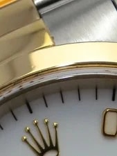 Rolex Oyster PerpetualDate 15203 Stainless Steel / Yellow Gold 34mm #TW2467 4