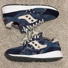 Saucony 6000 PaisleyBlue Sz 9.5 11 S70724-1 2