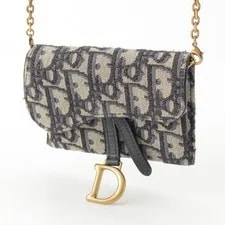 Christian Dior Oblieve Saddle Chain , Auth 2