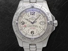 Breitling — Breitling Superocean Steelfish A17390 44mm Automatic Ivory Dial SS — Watch — resale