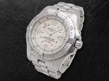 Breitling Superocean Steelfish A17390 44mm Automatic Ivory Dial SS 3