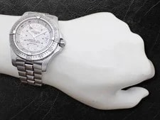 Breitling Superocean Steelfish A17390 44mm Automatic Ivory Dial SS 4
