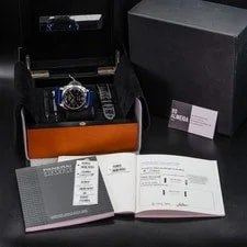 Panerai Luminor 1950 8 Days GMT PAM00233 44mm Steel Black Dial Box Papers 2014 2