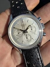 Heuer CS3110 Carrera Re-Edition Chronograph Silver Dial Manual Wind 4
