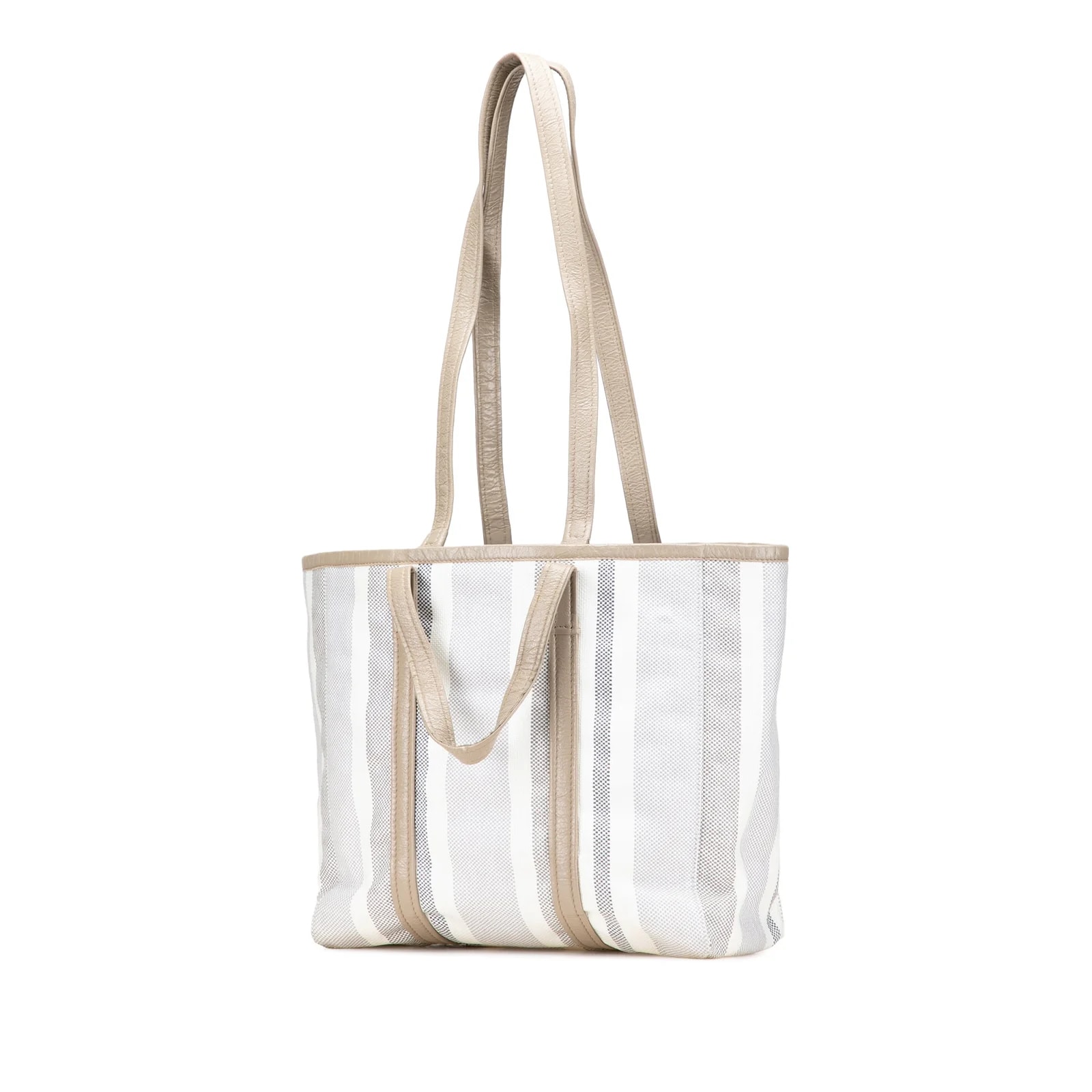 Medium Woven Barbes East West Shopper 2