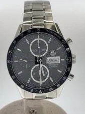 Carrera — TagHeuer Carrera Chronograph Caliber 16 Day Date AT BLK — Watch — resale