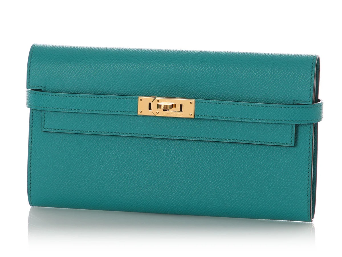 Hermès Paon Kelly Longue Wallet 2