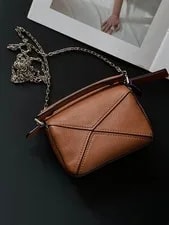Loewe Puzzle Nano Chain Crossbody 2
