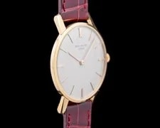 Patek Philippe 2599 Calatrava 18K Rose Gold Silver Dial C. 1962 2