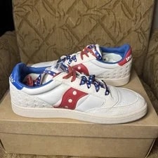 Saucony Jazz Court 1776 Patriotic Stars & Stripes ’S Size 11 Shoes 2