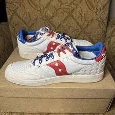Saucony Jazz Court 1776 Patriotic Stars & Stripes ’S Size 11 Shoes 3