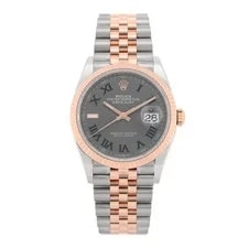 Rolex — 2024 Rolex Datejust Wimbledon 126231 36mm Rose Gold Box Card Tag Jubilee — Watch — resale