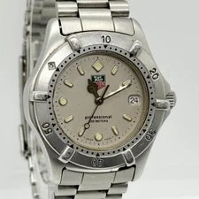 TAG Heuer Professional 200m WE1211-R Gray QZ (Working) From JP 2