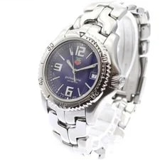 Tag Heuer — TAG Heuer Link WT1213 35mm SS Blue #C11195 — Watch — resale