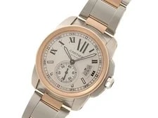 Cartier Calibre de LM W7100036 K18Pink Gold 42mm Silver Dial Automatic #DW1243 2