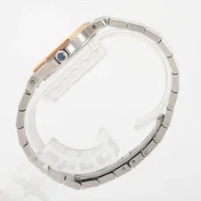 Cartier Santos Rondo LM W2001583 Ss×yg QZ Ivory-Face Pillow Sticking 2