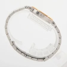 Cartier Santos Rondo LM W2001583 Ss×yg QZ Ivory-Face Pillow Sticking 3