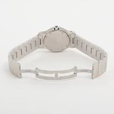 Cartier Santos Rondo LM W2001583 Ss×yg QZ Ivory-Face Pillow Sticking 4
