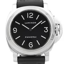 Panerai Luminor 44mm Stainless Steel Black Dial Hand Wind PAM00002 2