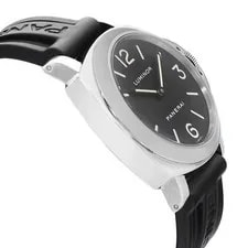 Panerai Luminor 44mm Stainless Steel Black Dial Hand Wind PAM00002 4