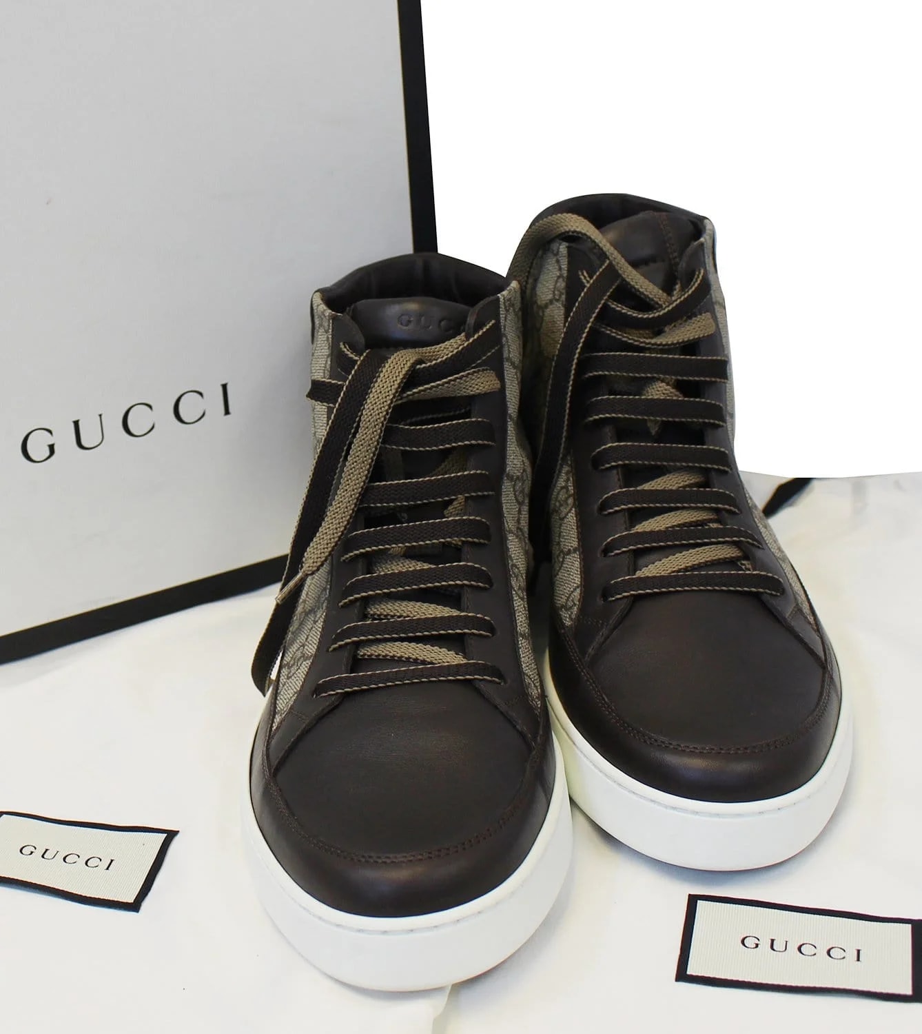 Gucci High-Top Size 10 411857 3