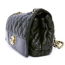 Chanel Matelassé Coco Mark Flap Double Chain Quilted #BCB397 4