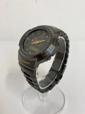 Casio Porter Quartz Digital Analog Stainless BLK SS AWM 500GC Fro 2
