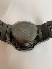 Casio Porter Quartz Digital Analog Stainless BLK SS AWM 500GC Fro 3