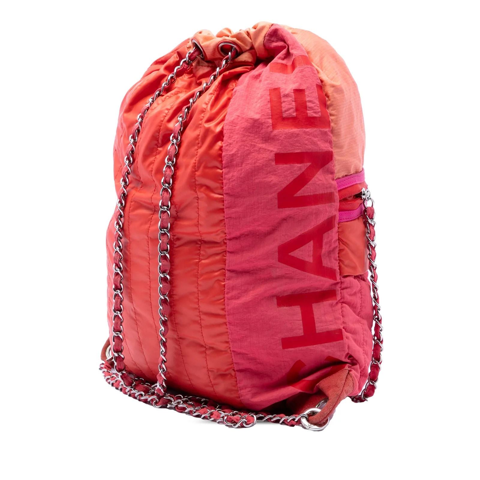 Large CC Vertical Coco Neige Convertible Backpack 2