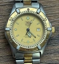 Tag Heuer — Tag Heuer 2000 Professional 964.015 WR 200M Quartz Gold From Japan — Watch — resale