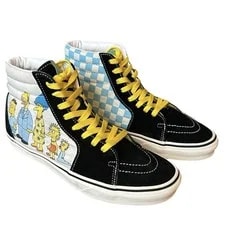 Vans — Vans Sk8-Hi Simpsons Family 1987-2020 M 9 / W 10.5 Checker — Sneaker — resale