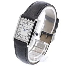 Cartier Tank Mast SM WSTA0110 Silver Dial Quartz Watch_966528 3
