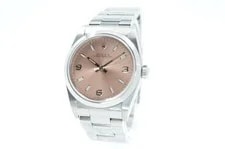 Rolex Oyster Perpetual 31mm 77080 Pink Dial 2007 With Box and Papers 2