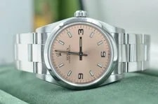 Rolex Oyster Perpetual 31mm 77080 Pink Dial 2007 With Box and Papers 4