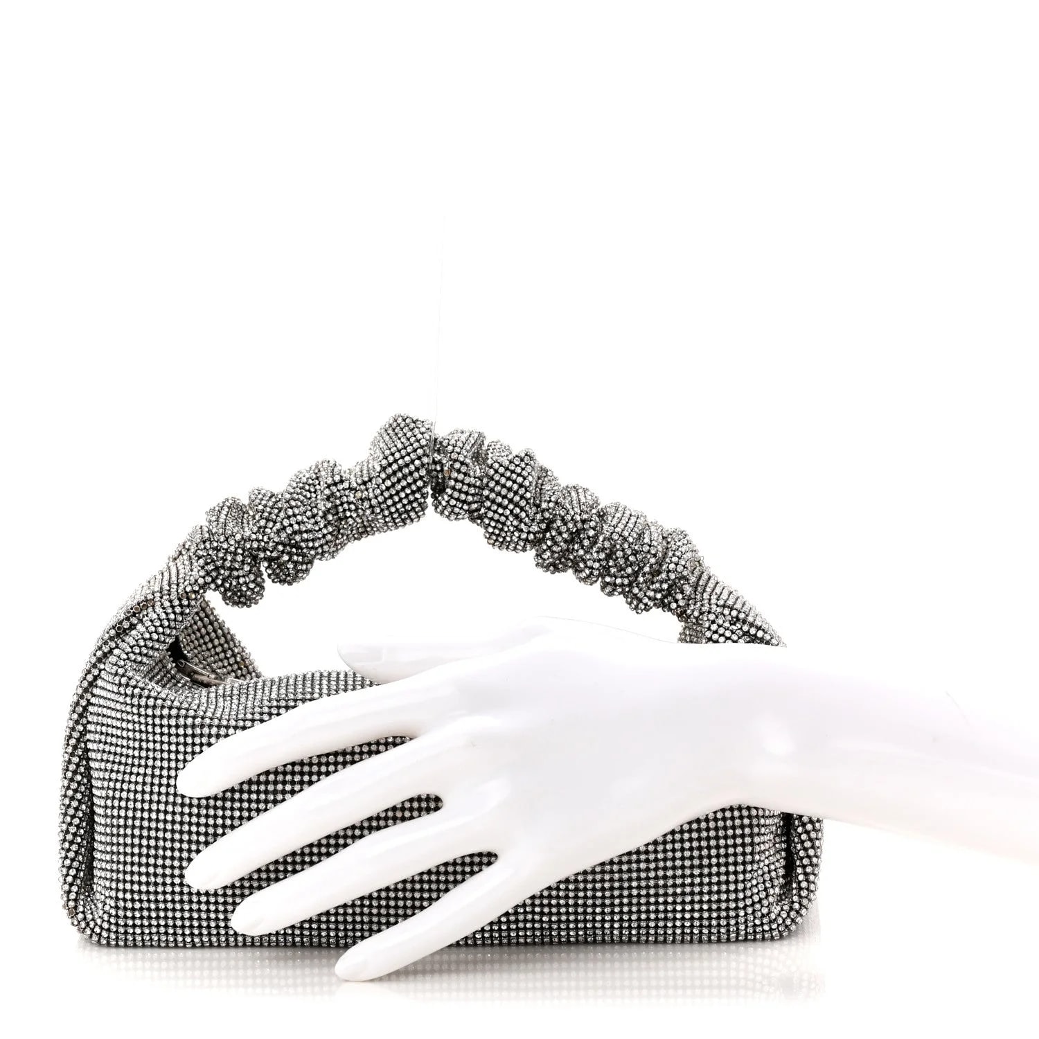 Rhinestone Mini Scrunchie 2