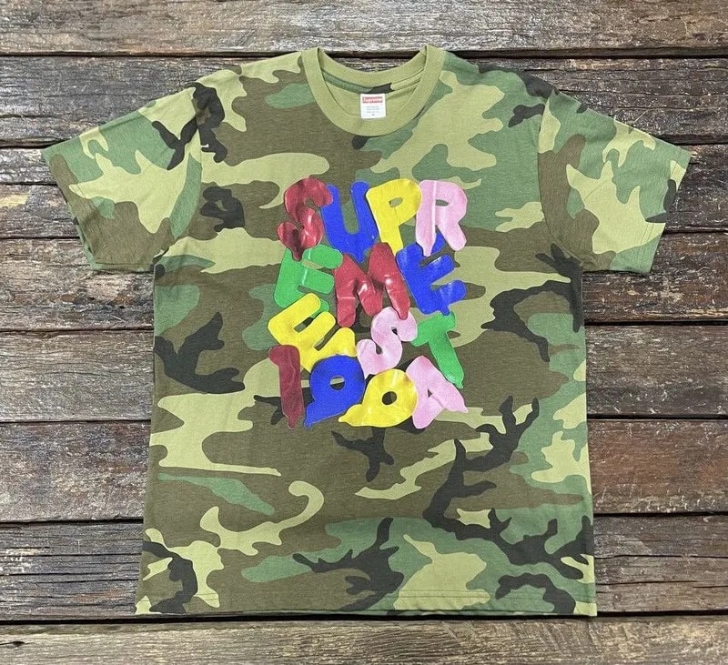 Supreme — Supreme Balloons Camo Tee — streetwear — resale